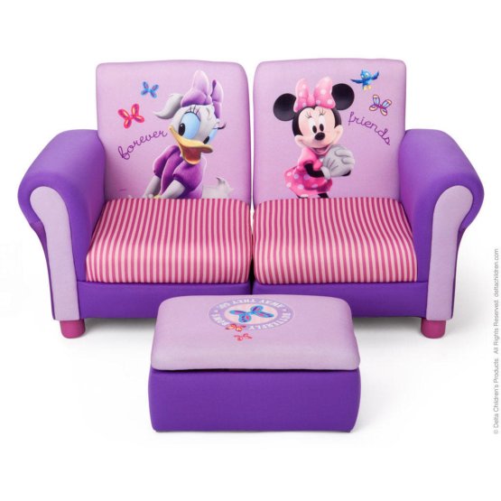 Trojdielna sedačka Minnie Mouse