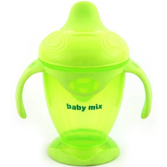 Detský kúzelný hrnček Baby Mix 200 ml zelený