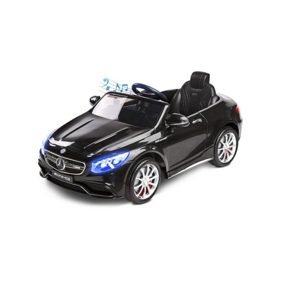 Elektrické autíčko Toyz Mercedes S63 AMG-Benz-2 motory black Čierna