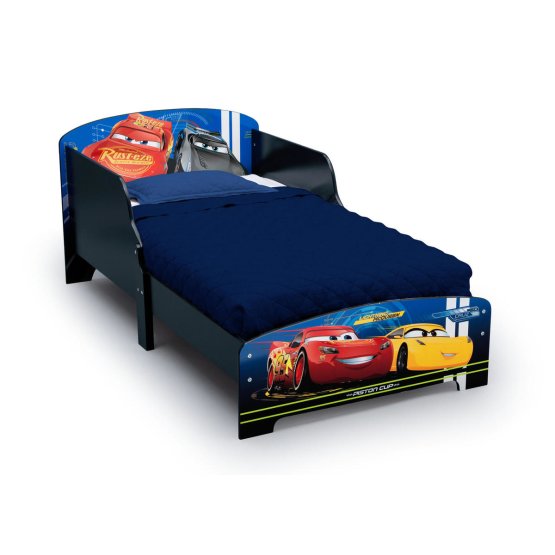 Drevená detská posteľ - Autá 2