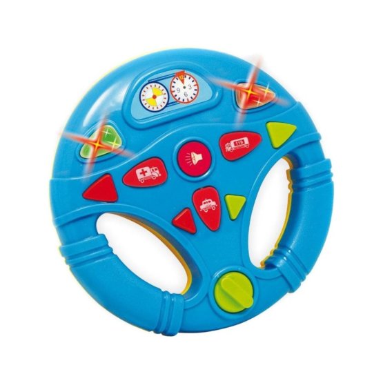 Edukačná hračka so zvukom Baby Mix volant blue Modrá
