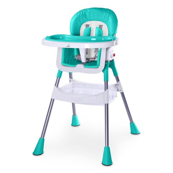 Jedálenská stolička CARETERO Pop turquoise Tyrkysová
