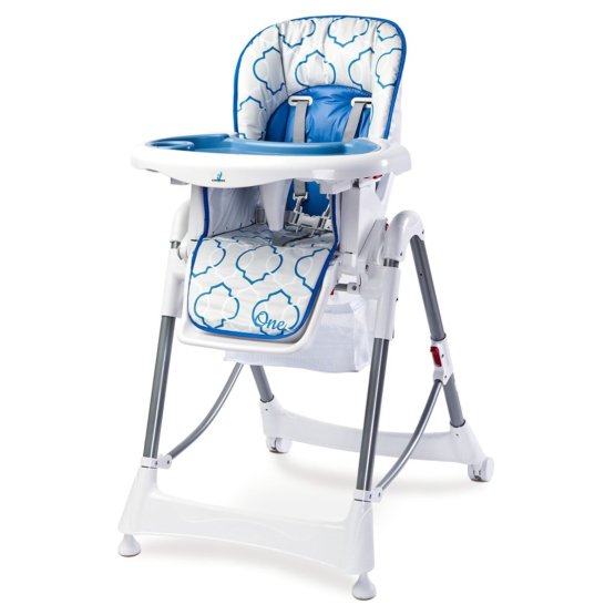 Jedálenská stolička CARETERO One blue Modrá