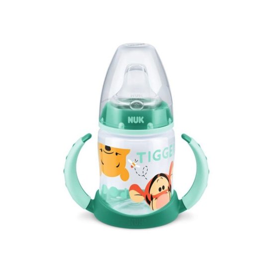 Dojčenská fľaša na učenie NUK 150 ml Disney Medvedík Pu zelená