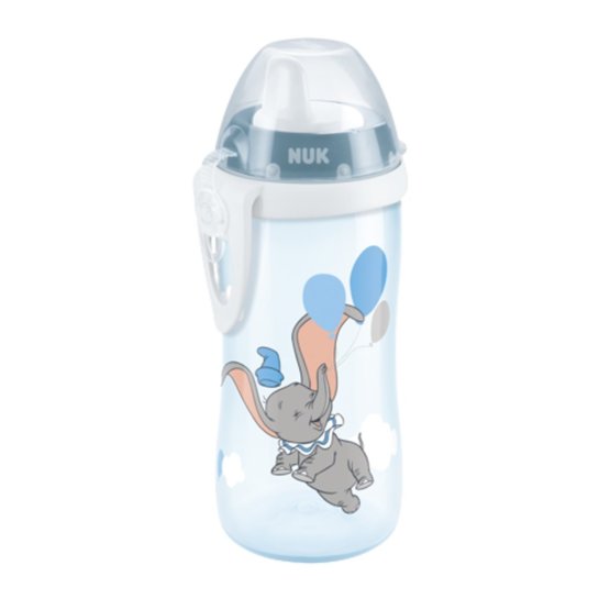 Detská fľaša NUK Disney Classic Kiddy Cup 300 ml modrá
