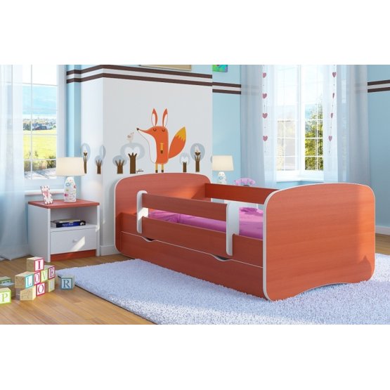 OURBABY detská posteľ so zábranou - calvados
