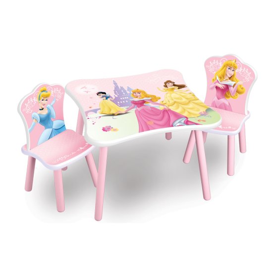 Detský drevený stôl - Princezné II