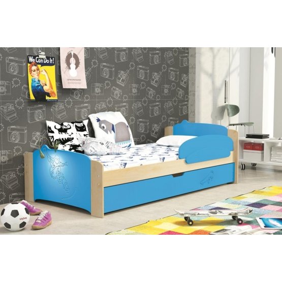 Dětská postel Modi - modrá