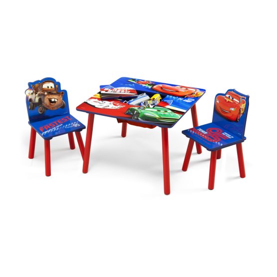 Detský stôl so stoličkami - Autá III