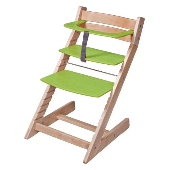 Detská rastúca stolička UNIZE - zelená