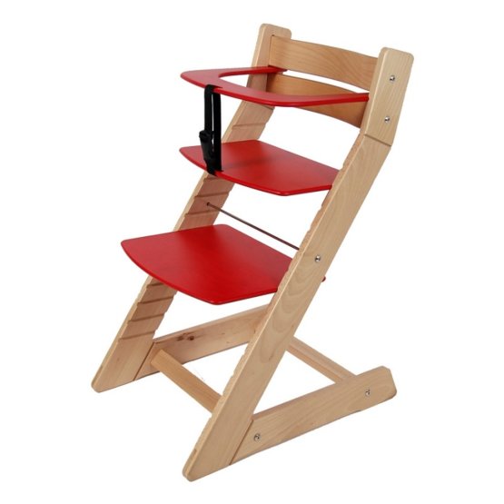 Detská rastúca stolička UNIZE - červená