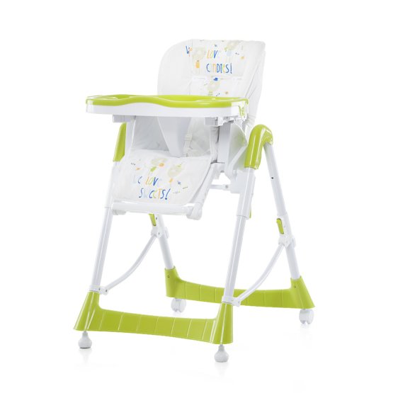 CHIPOLINO detská jedálenská stolička Comfort Plus - Lime