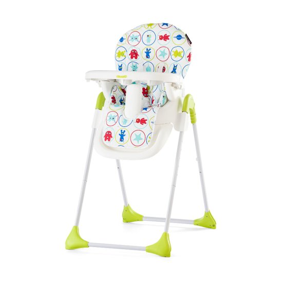 CHIPOLINO detská jedálenská stolička Mickey - Space