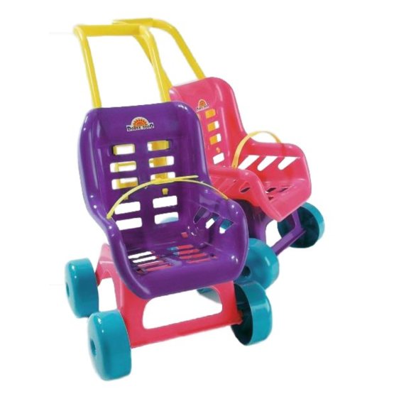 Kočík pre bábiky - fialový Fialová