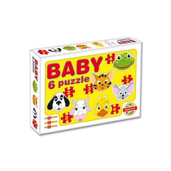 Detské Baby puzzle Žltá