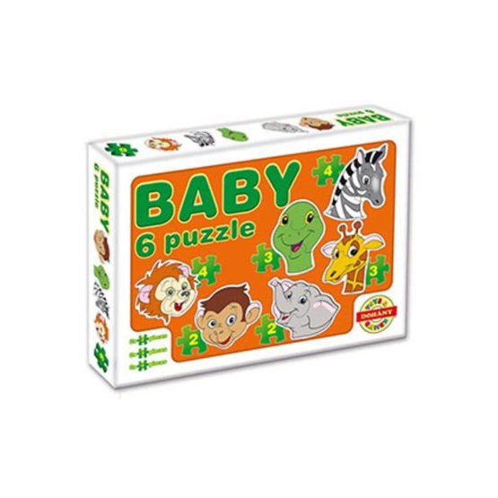 Detské Baby puzzle Oranžová