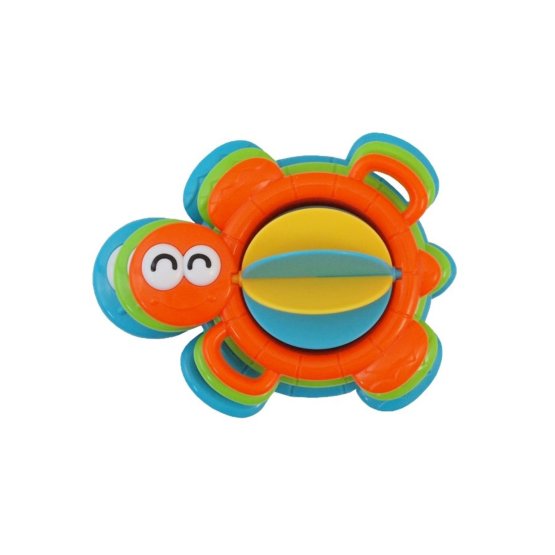 Edukačná hračka do kúpeľa Baby Mix želvička Oranžová