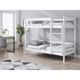 Poschodová posteľ Midas 200x90- biela
