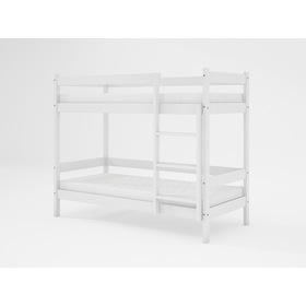 Poschodová posteľ Midas 200x90 - biela