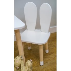 Detská stolička - Ušká - biela, Ourbaby®