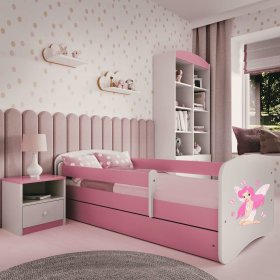 Detská posteľ so zábranou Ourbaby - Víla Leonka, Ourbaby®