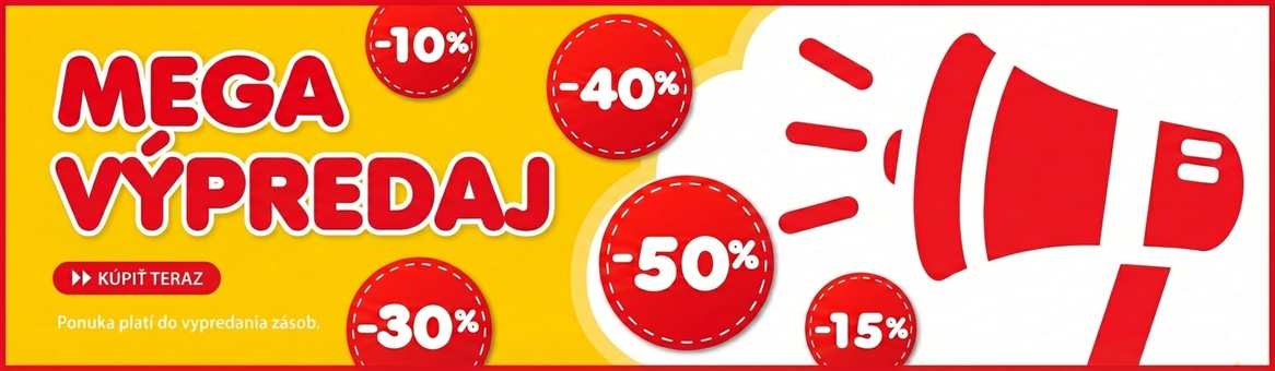 Mega výpredaj