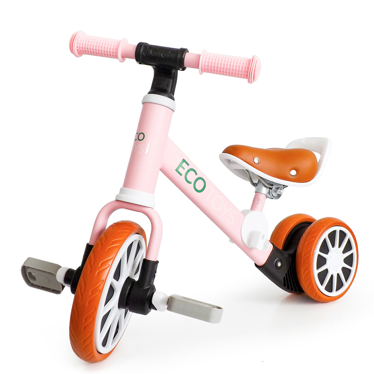 Detské odrážadlo Sky 2v1 - ružové pink scooter