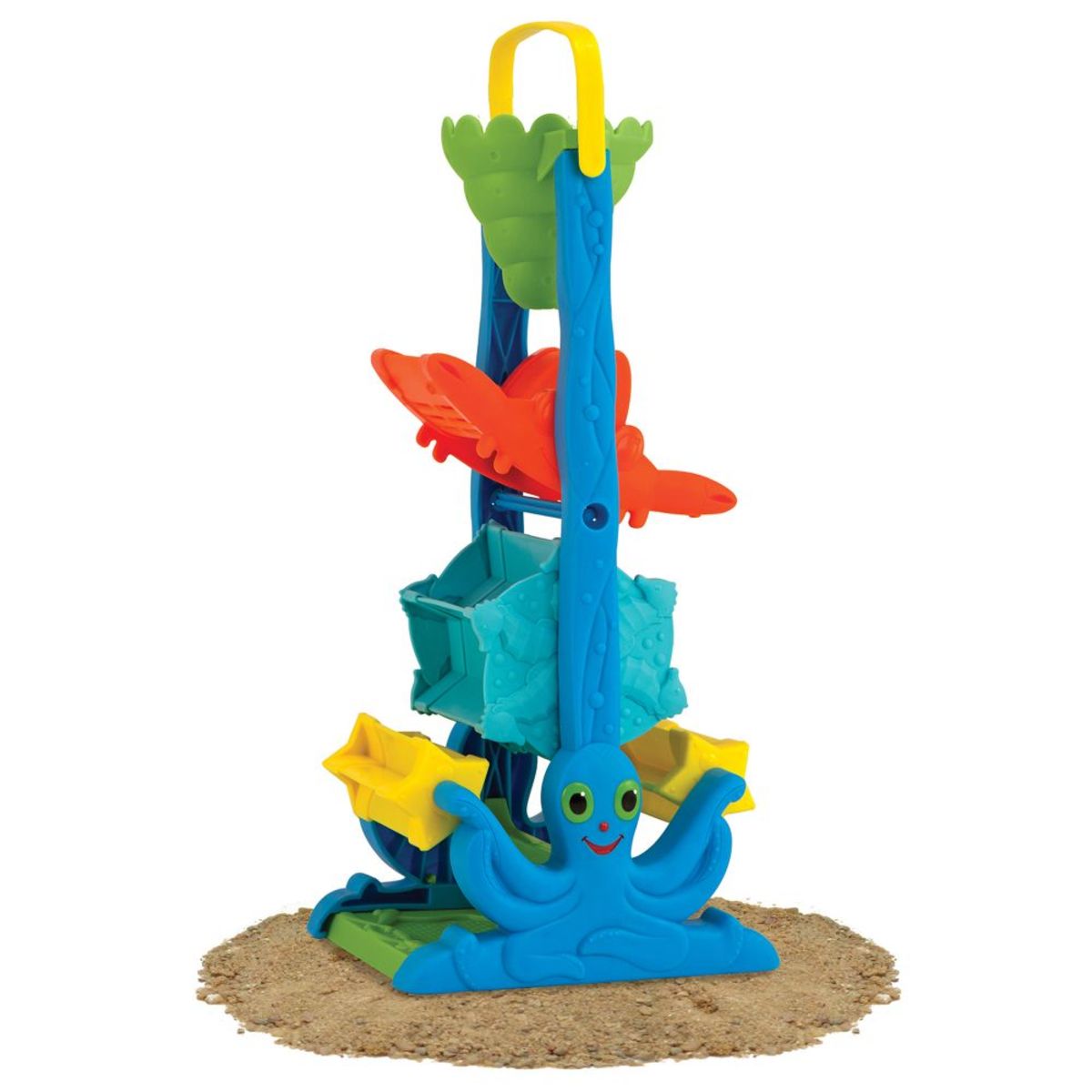 Farebný mlynček na piesok a vodu colorful pyramid water toy