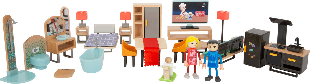Small Foot Moderná sada nábytku pre bábiky