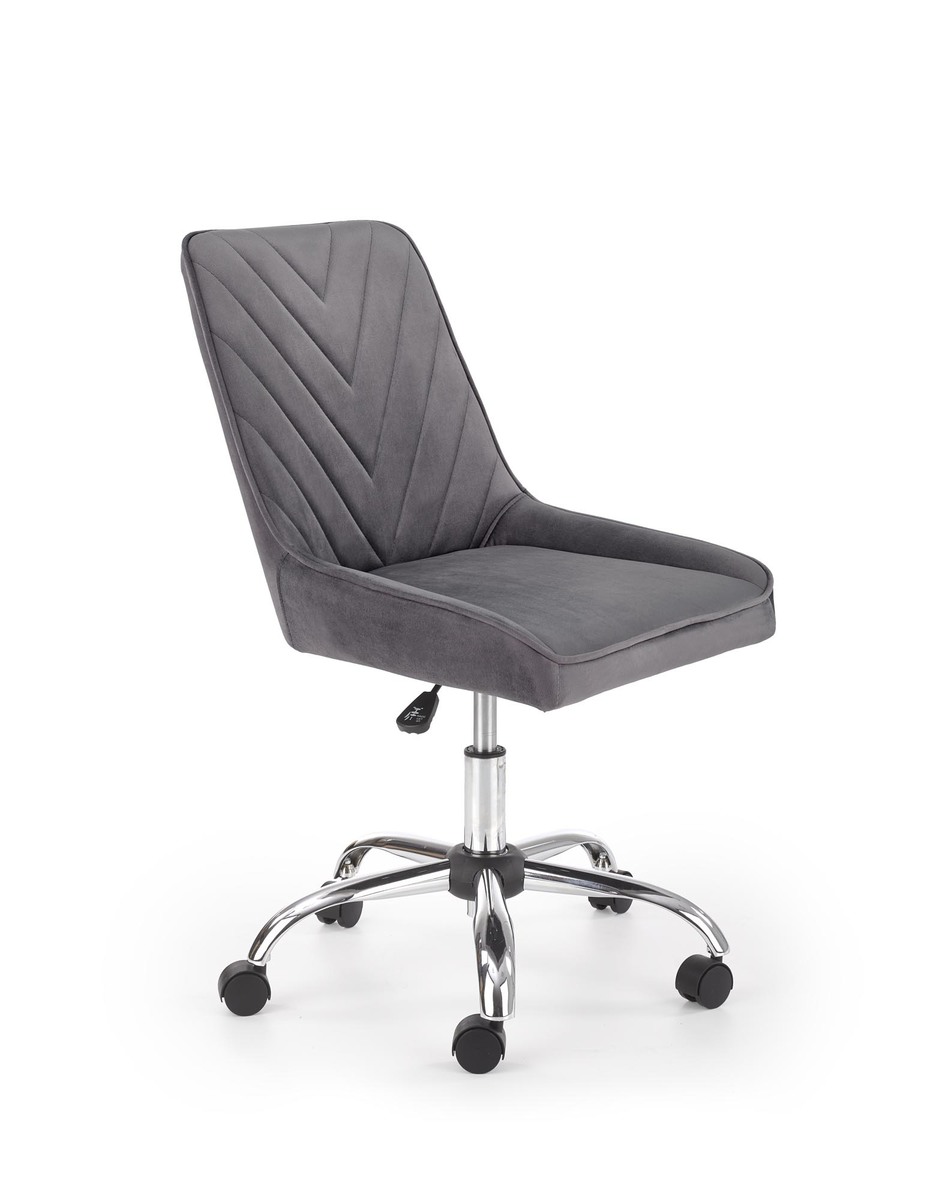 Študentská otočná stolička - RICO - šedá grey chair