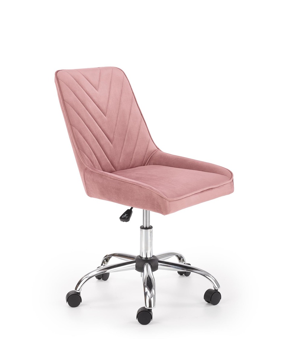 Študentská otočná stolička RICO - ružová pink chair