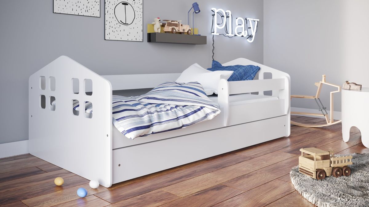 Detská posteľ Ourbaby Bibi biela 180x80 cm