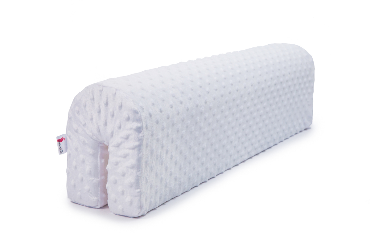 Chránič na posteľ Ourbaby - biely - 50 cm