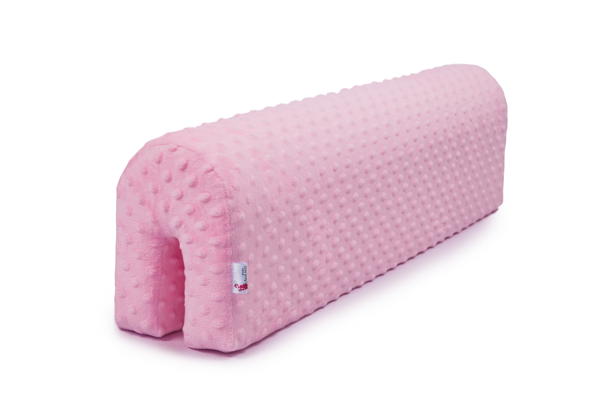 Chránič na posteľ Ourbaby - svetlo ružový - 70 cm