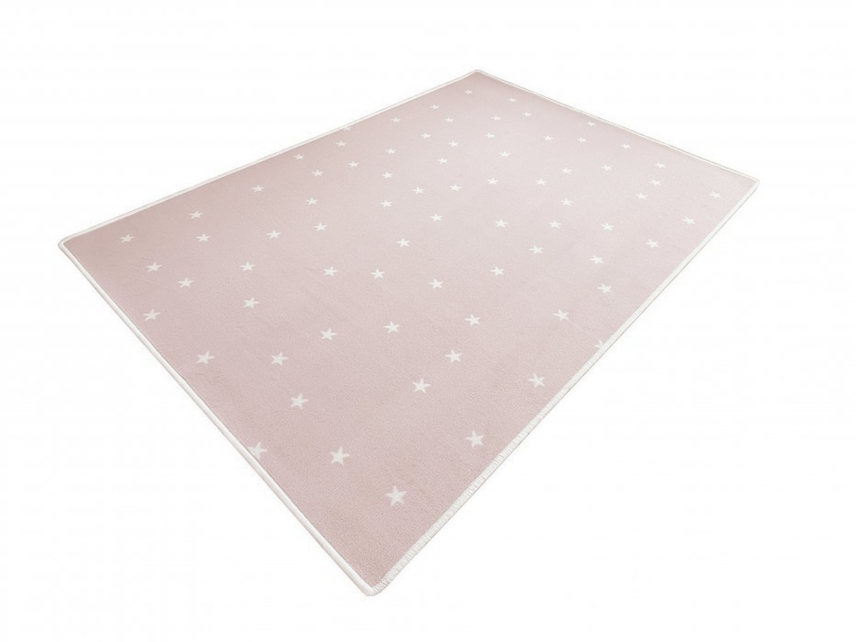 Detský koberec Hviezdička - ružový Pink stars 140 x 200 cm