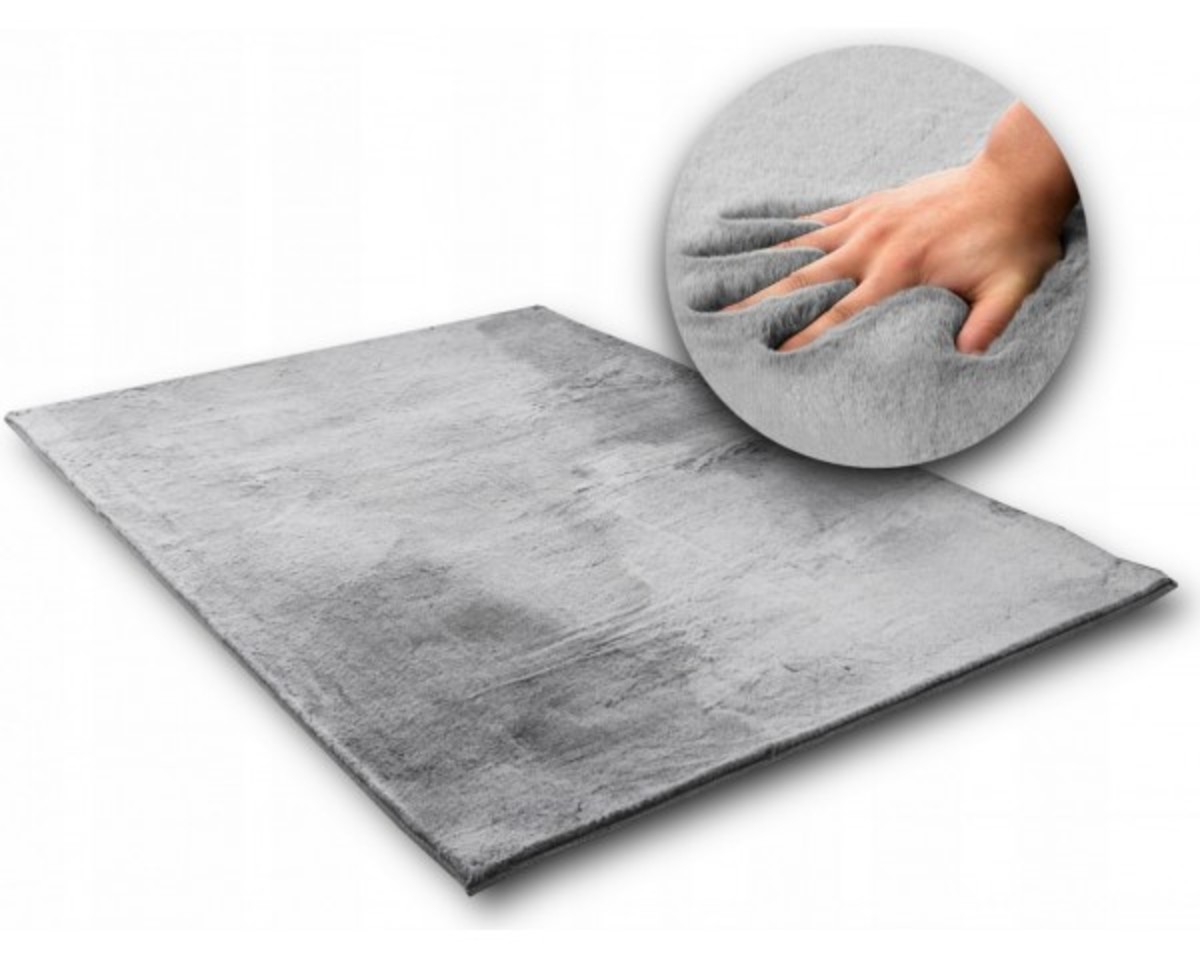 Hodvábny koberec Rabbit New - šedý Grey 140 x 200 cm