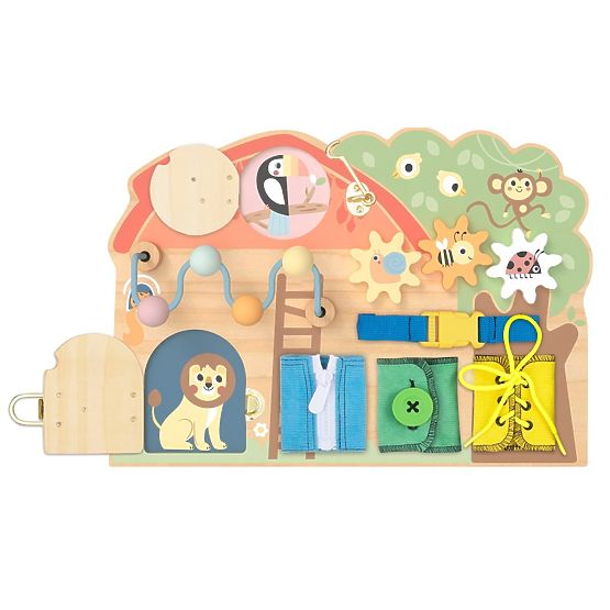 2Kids Toys Activity board Domček so zvieratkami
