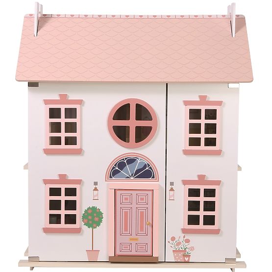 2Kids Toys Domček s bábikami ružový