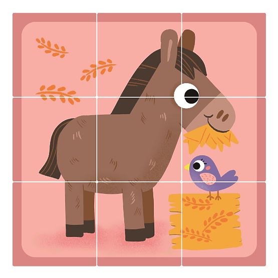 2Kids Toys Drevené kocky Farma