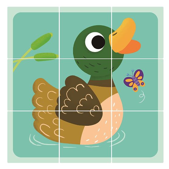 2Kids Toys Drevené kocky Farma