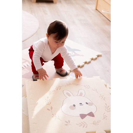 2Kids Toys Podložka na hranie Zvieracia párty 9 dielov