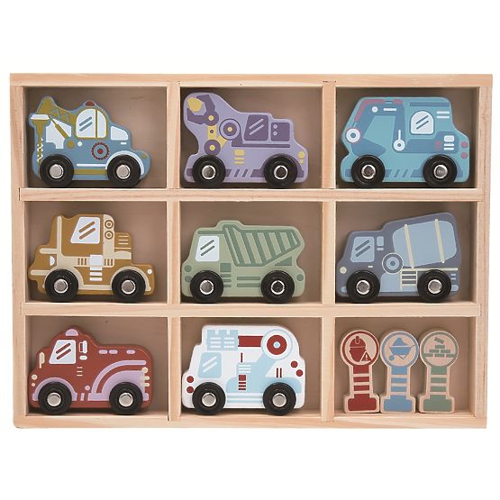 2Kids Toys Sada drevených áut