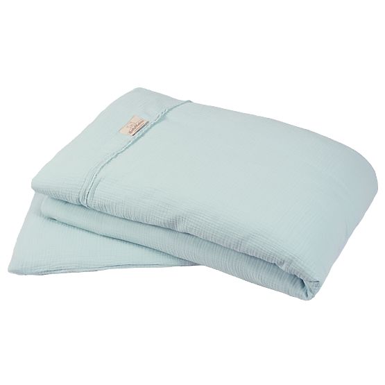 3-dielna sada mušelínových obliečok Heavens - mätová