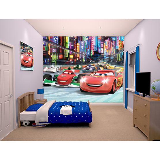 3D tapeta Disney Autá II