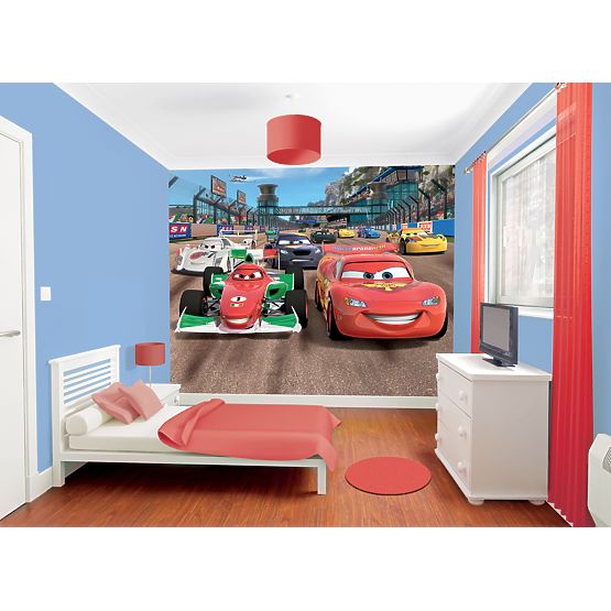 3D tapeta Disney Autá