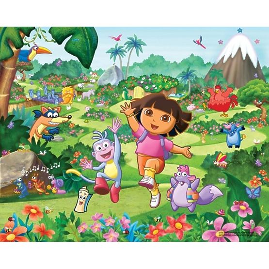 3D Tapeta DORA