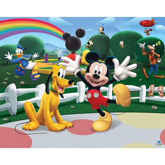 3D tapeta - Mickey Clubhouse