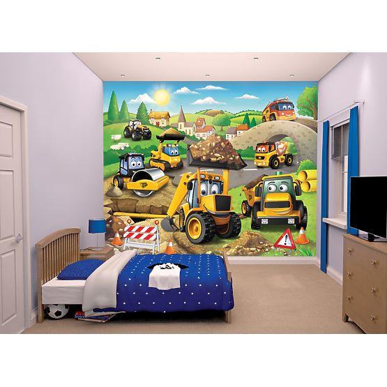 3D tapeta - Moje prvé JCB II