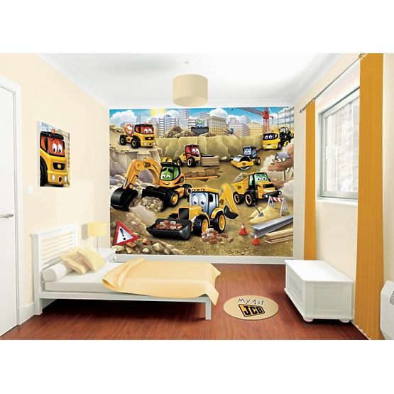 3D tapeta Moje prvé JCB