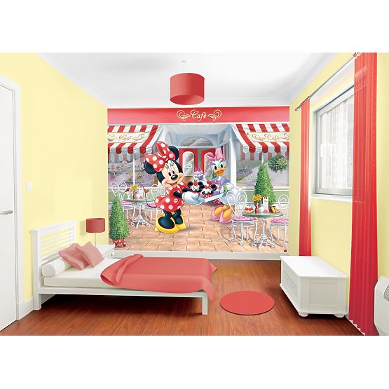 3D tapeta - myška Minnie